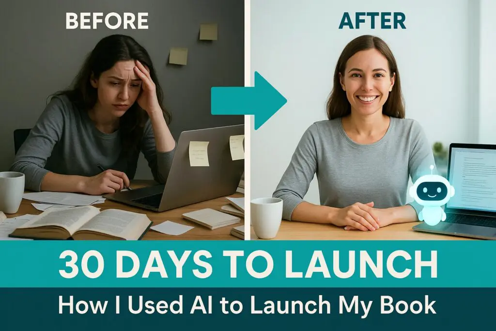 How I Launched My Book in 30 Days Using AI (A Step-by-Step Guide for Authors)